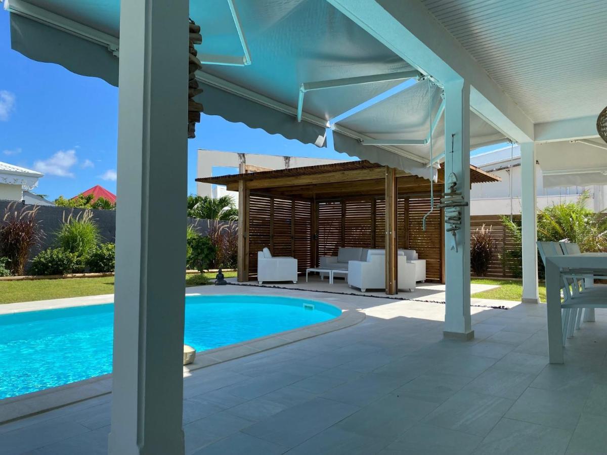 Villa Nomilou Beach Avec Acces Direct Plage 圣弗朗索瓦 外观 照片